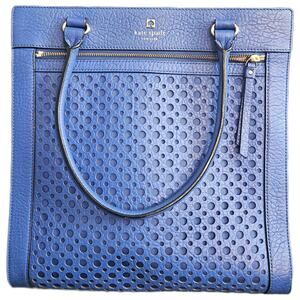 Kate Spade Large Top Handle Purse - Blue
